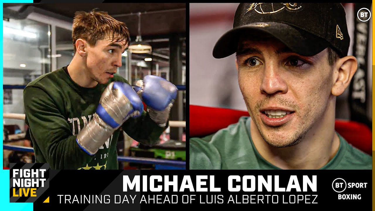 Preparing for the fight of his life | Michael Conlan v Luis Alberto Lopez | Boxing Training Day background