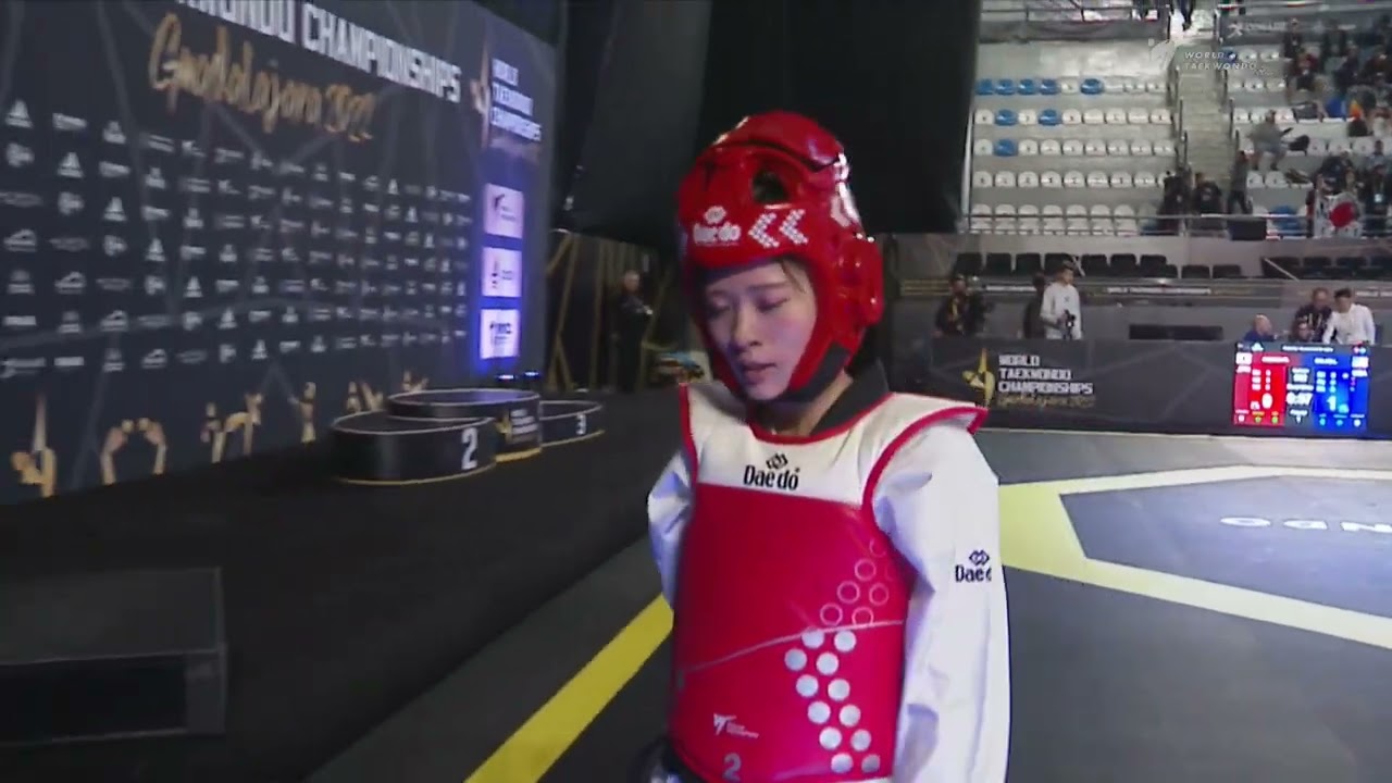 502 W-49kg R-64 SALAS Lizette USA 🔵 vs 🔴 KISHIDA Ruka JPN I Guadalajara 2022 WT Championships