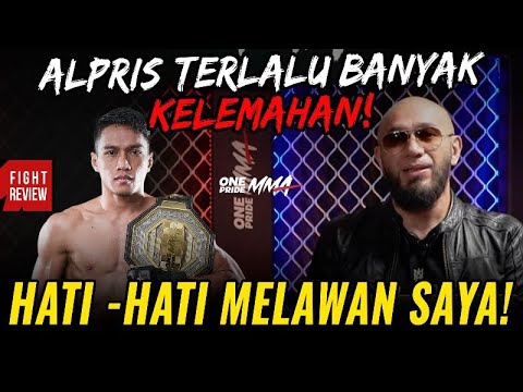 ALPRIS MENYEPELEKAN PERTAHANAN! || JADI SANTAPAN LAWAN! | FIGHT REVIEW ONE PRIDE MMA