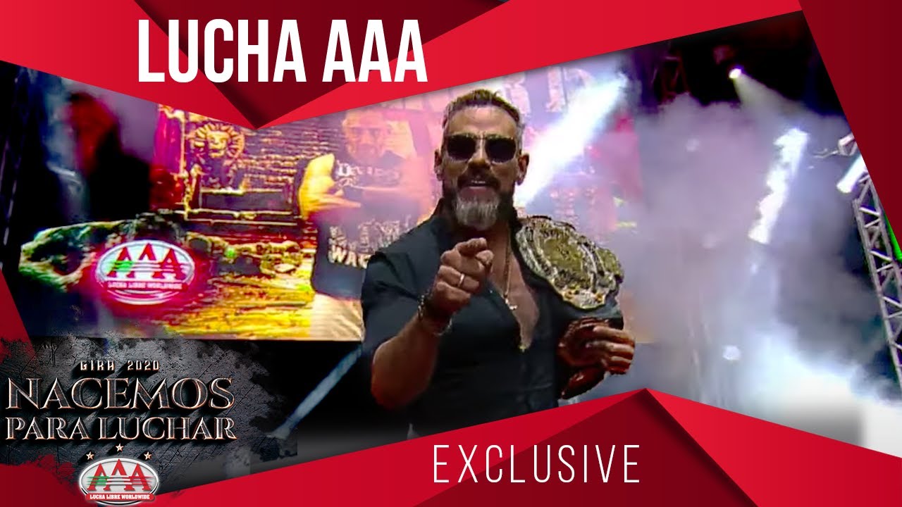 Dr. Wagner Jr. REGRESA a LUCHA LIBRE AAA WORLDWIDE | Lucha Fighter AAA #QuédateEnCasa background