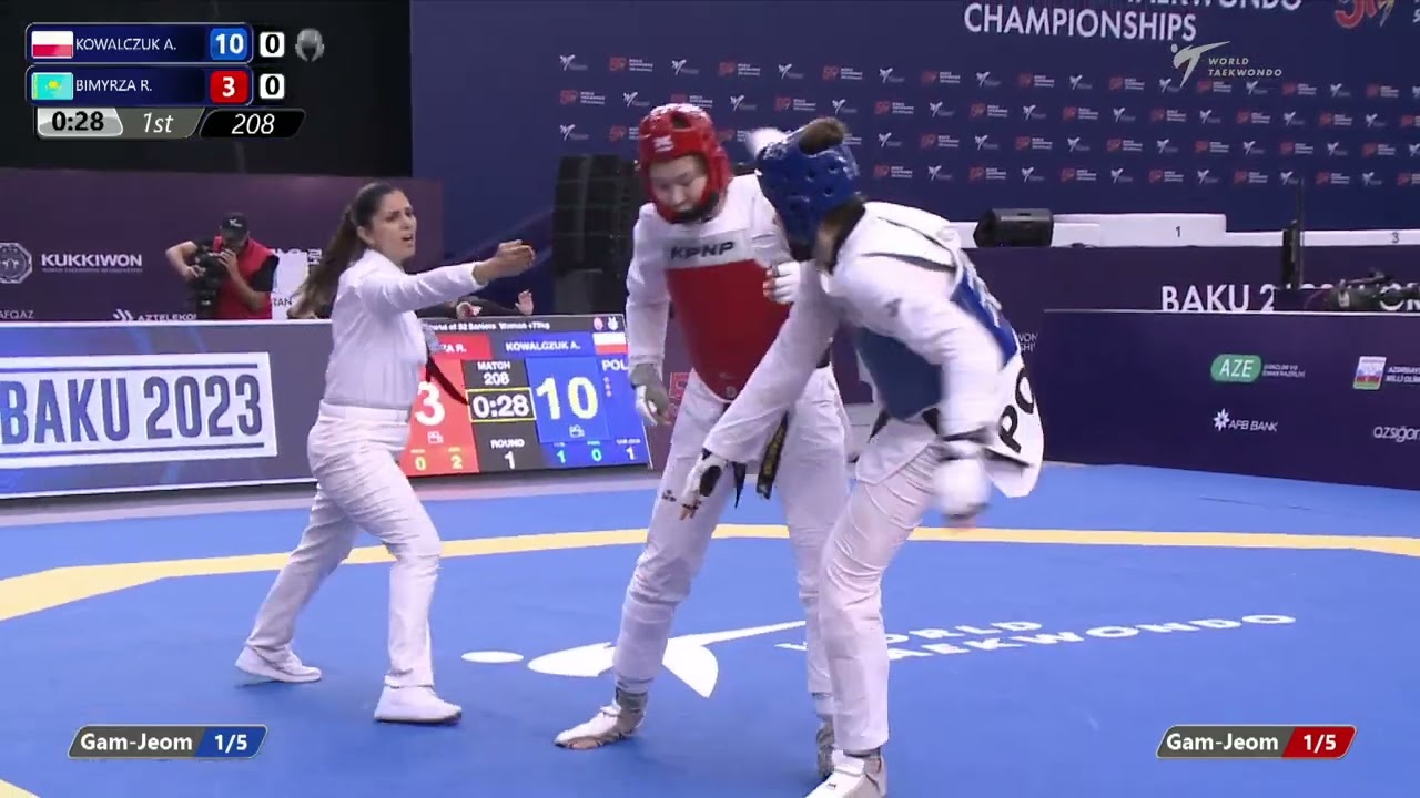 208 R32 Women +73kg POL KOWALCZUK A KAZ BIMYRZA R