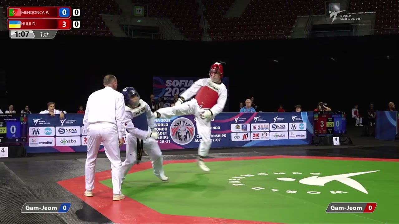 416 R16 Boys +65kg POR MENDONCA Pedro UKR HULII David