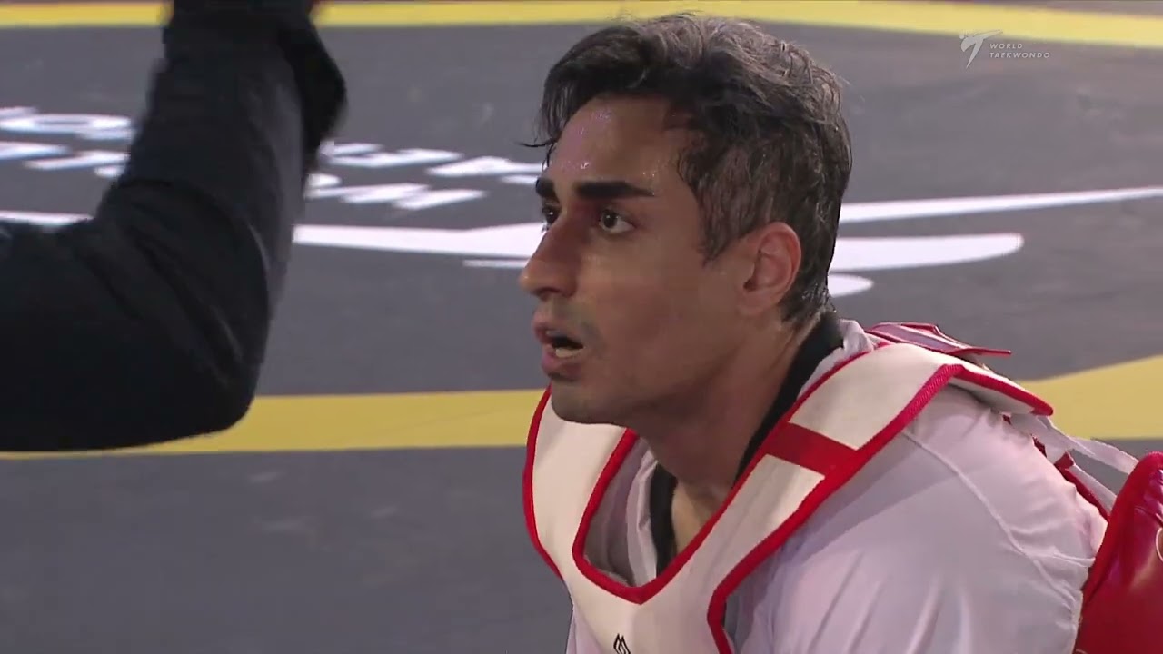 123 M+87kg QF ANN Alasan GAM ЁЯФ╡ vs ЁЯФ┤ MARDANI Sajjad IRI I Guadalajara 2022 WT Championships background