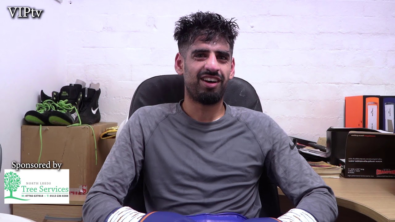 Meet VIP's new signing 15-1 Zahid Hussain back out Feb 29th in Hull. background