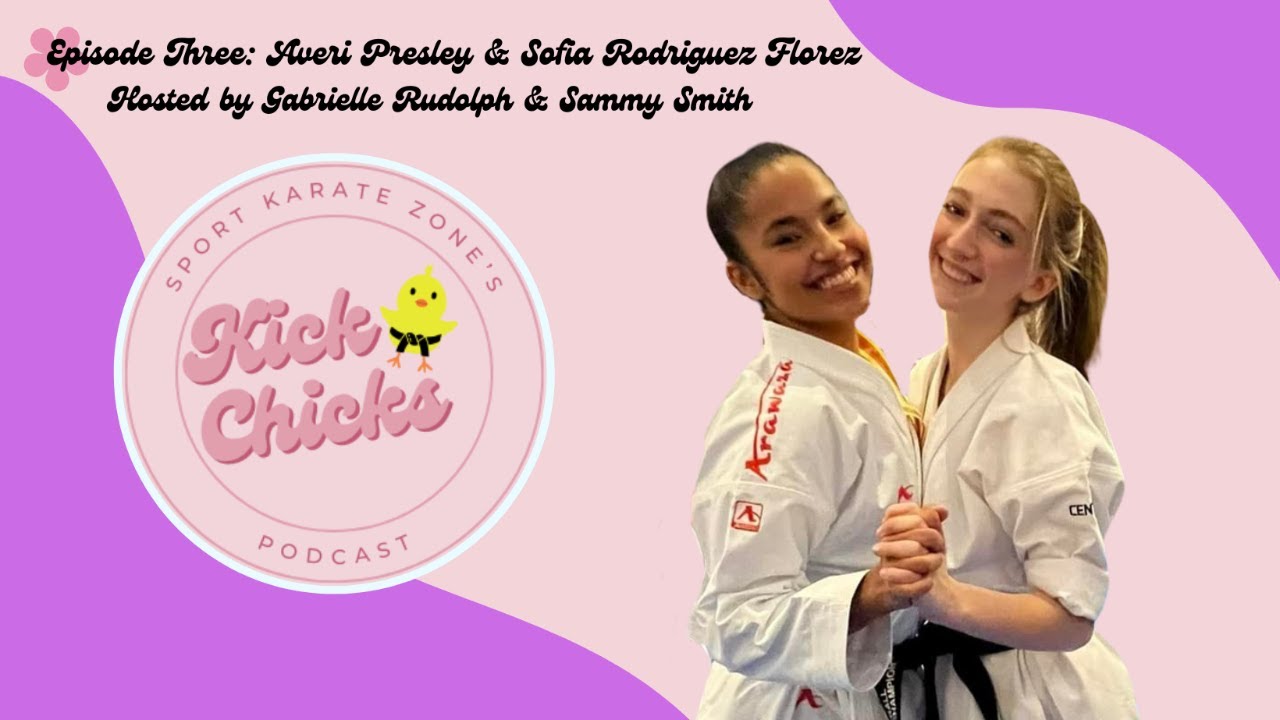 Averi Presley and Sofia Rodriguez Florez - Kick Chicks Podcast Episode 3 background