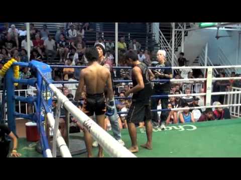 Thanongsuk (Tiger Muay Thai) defeats KongThailand @ Bangla Thai Boxing Stadium