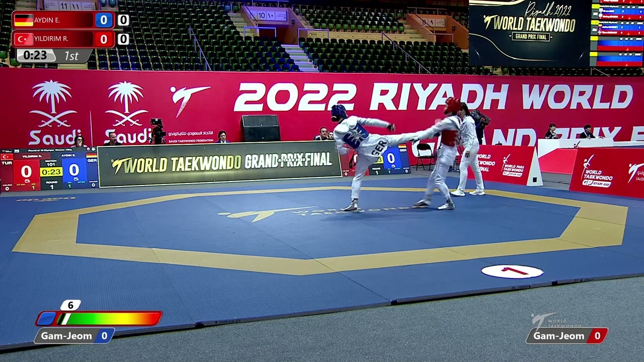 101 R16 Women 49kg GER AYDIN E TUR YILDIRIM R background