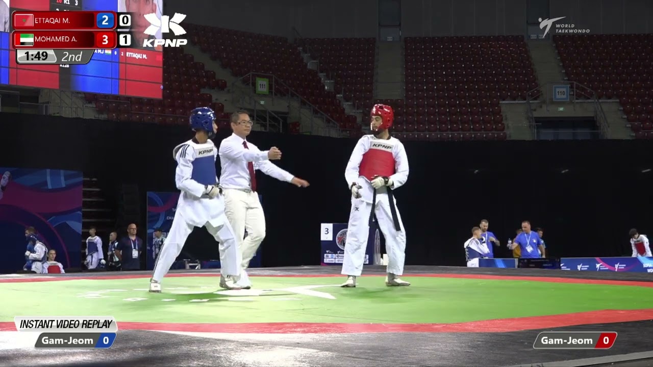 318 R32 Men 51kg MAR ETTAQAI M UAE MOHAMED A