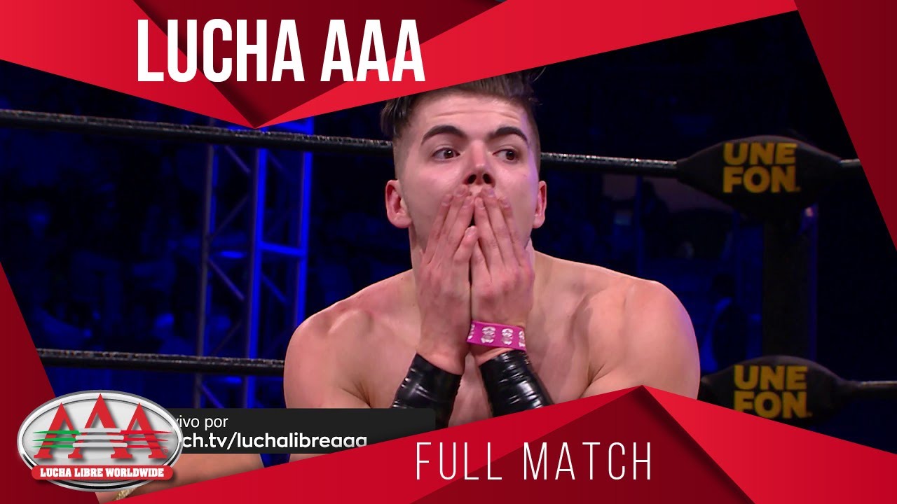 Laredo Kid Vs Sammy Guevara por el CAMPEONATO MUNDIAL CRUCERO AAA backdrop