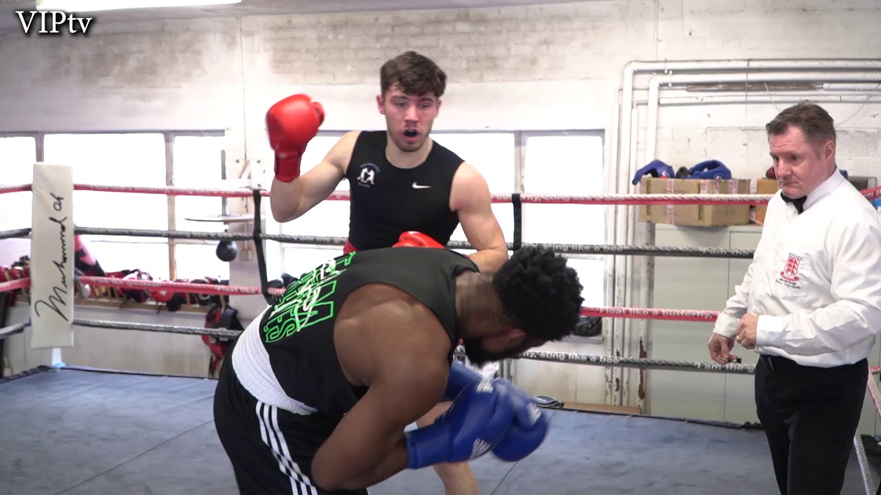 Pat Brown v Marcus Adigun ABA Elite 86 Kg NWR Q-Final background