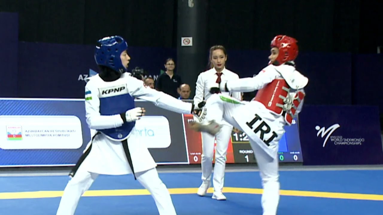503 R64 Women 57kg UZB MIRABZALOVA M IRI MODANLOU T