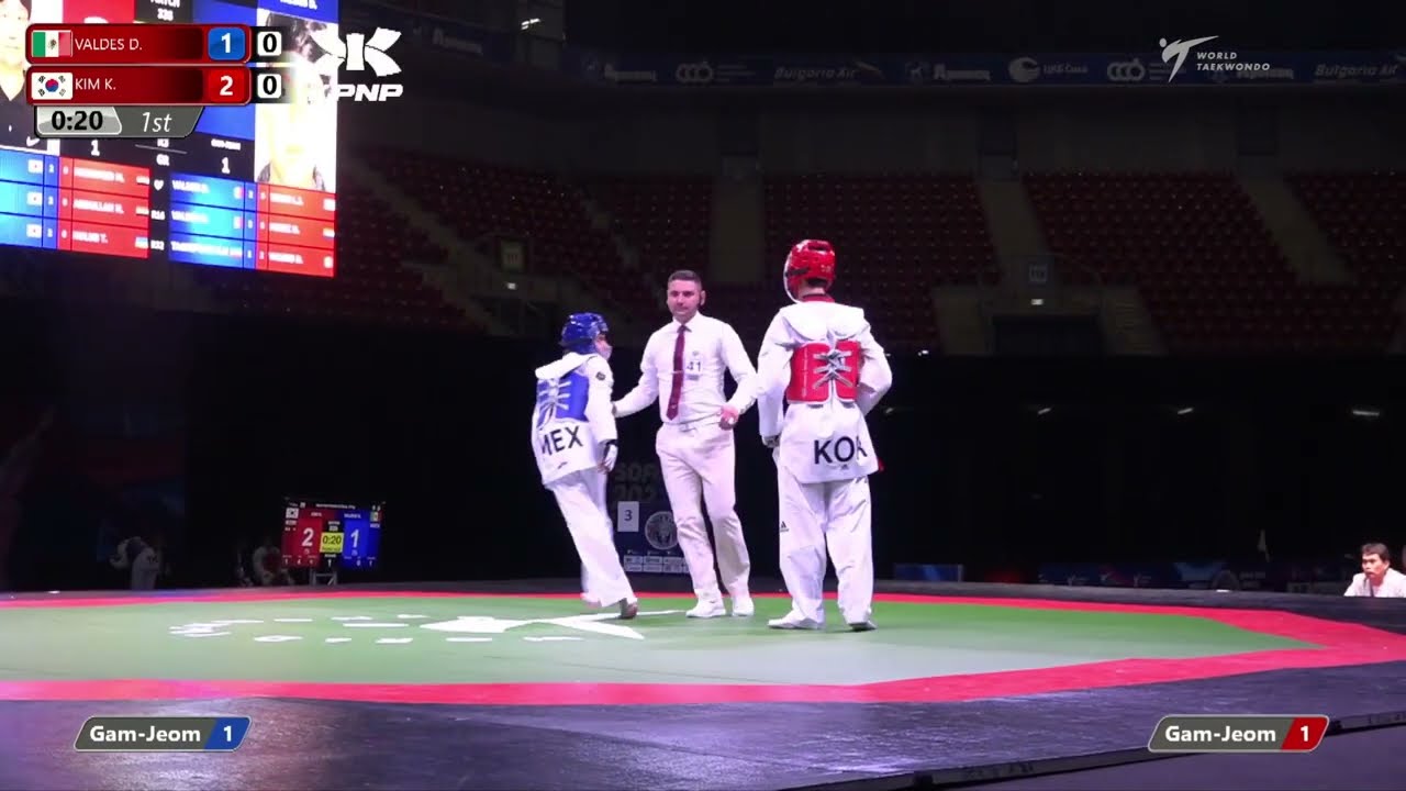 335 SF Boys 57kg MEX VALDES D KOR KIM K