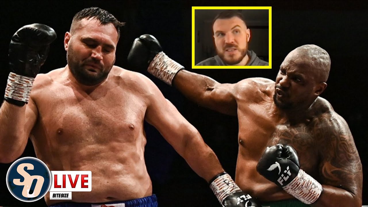 'DILLIAN WHYTE NOT MUCH LEFT; WANTS BIG PAYDAY!' - Nick Campbell on SO Live background