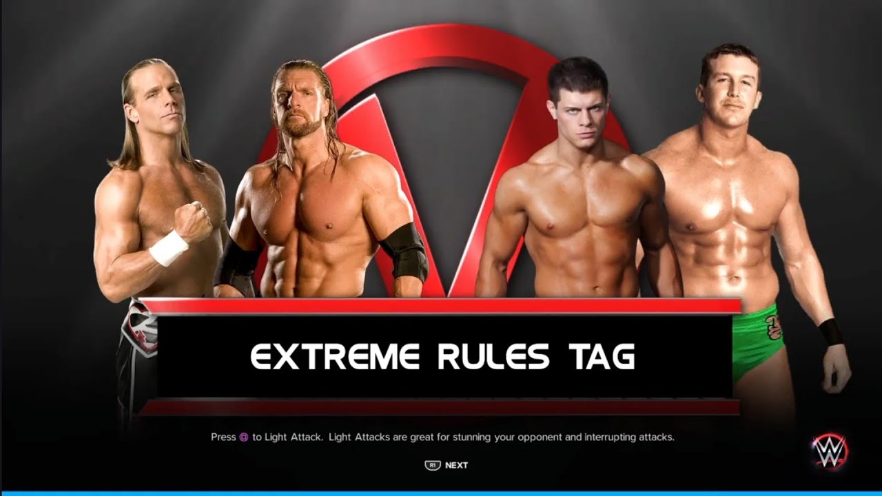 D-Generation X vs Legacy falls count anywhere Match. WWE 2K23