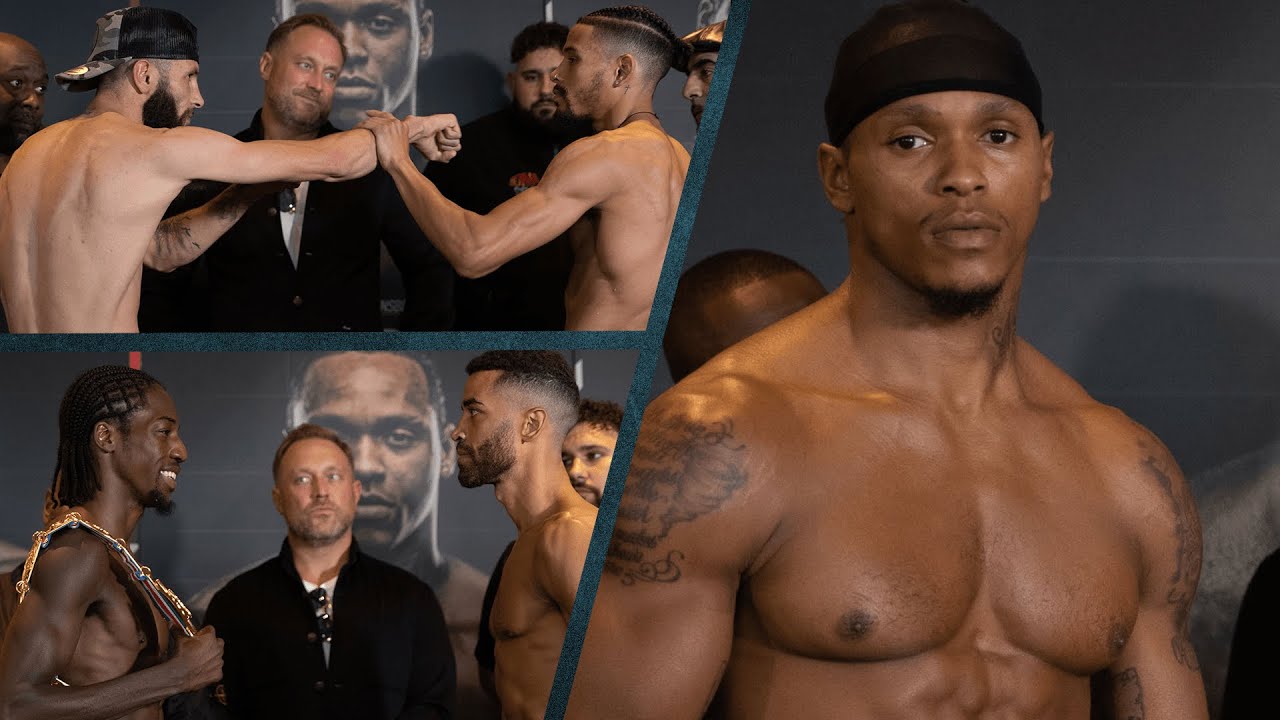 Anthony Yarde And Two Fiery British Title Fights 🔥 Boxers Raring To Go At Birmingham Weigh-in!