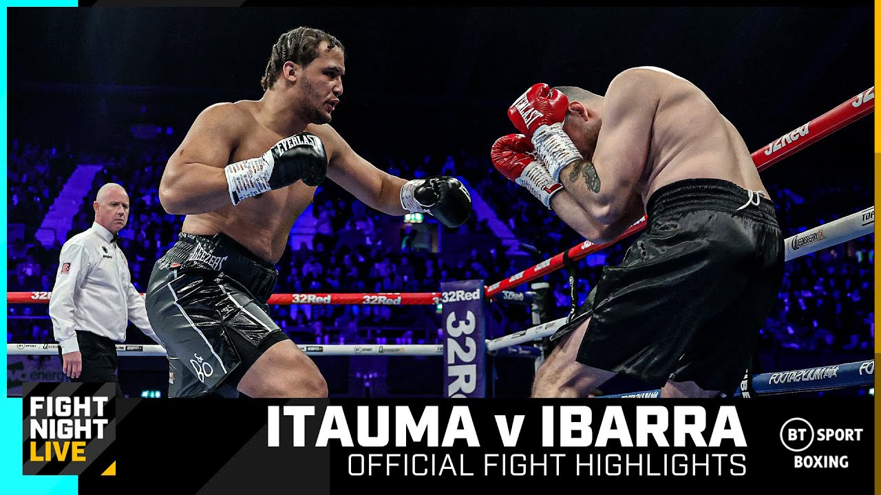 It only took 35 seconds 👀 | Itauma v Ibarra | Official Fight Highlights | BT Sport background