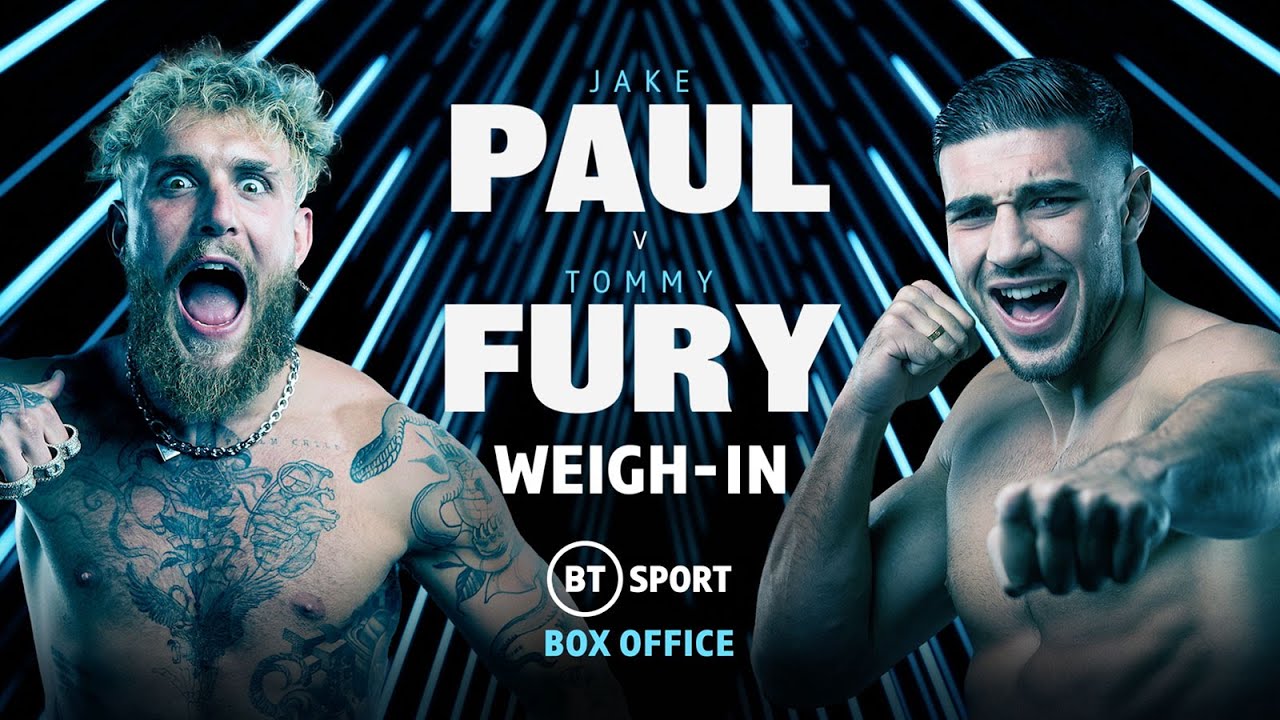 LIVE: Jake Paul v Tommy Fury Weigh-In 🔥 #PaulFury Final Face-Off 👀