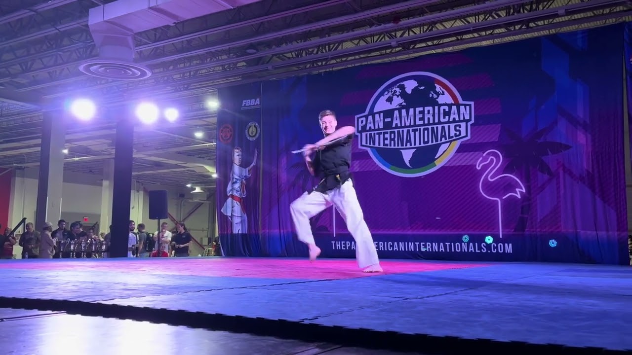 Ben Jones Men's Traditional Weapons Overall Grand Championship - Pan American Internationals 2024 background