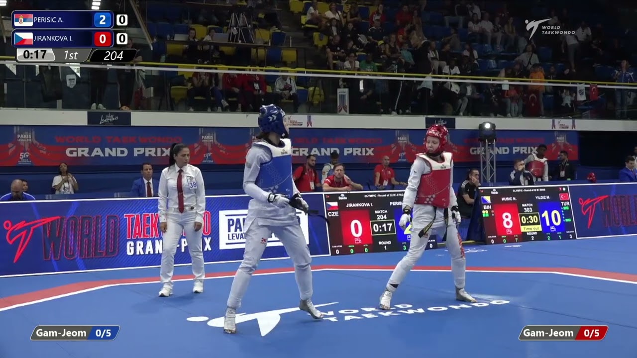 204 Round of 32 WOMEN W 67KG SRB PERISIC A CZE JIRANKOVA I