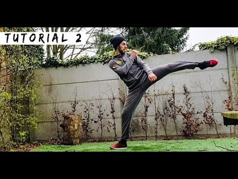 #StayHome with Jaouad ACHAB (BEL) Technical kicks 2 background