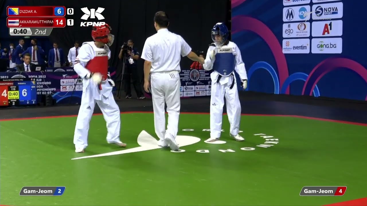 115 R32 Boys 45kg BIH DIZDAR A THA AKKARAWUTTHIPAN C