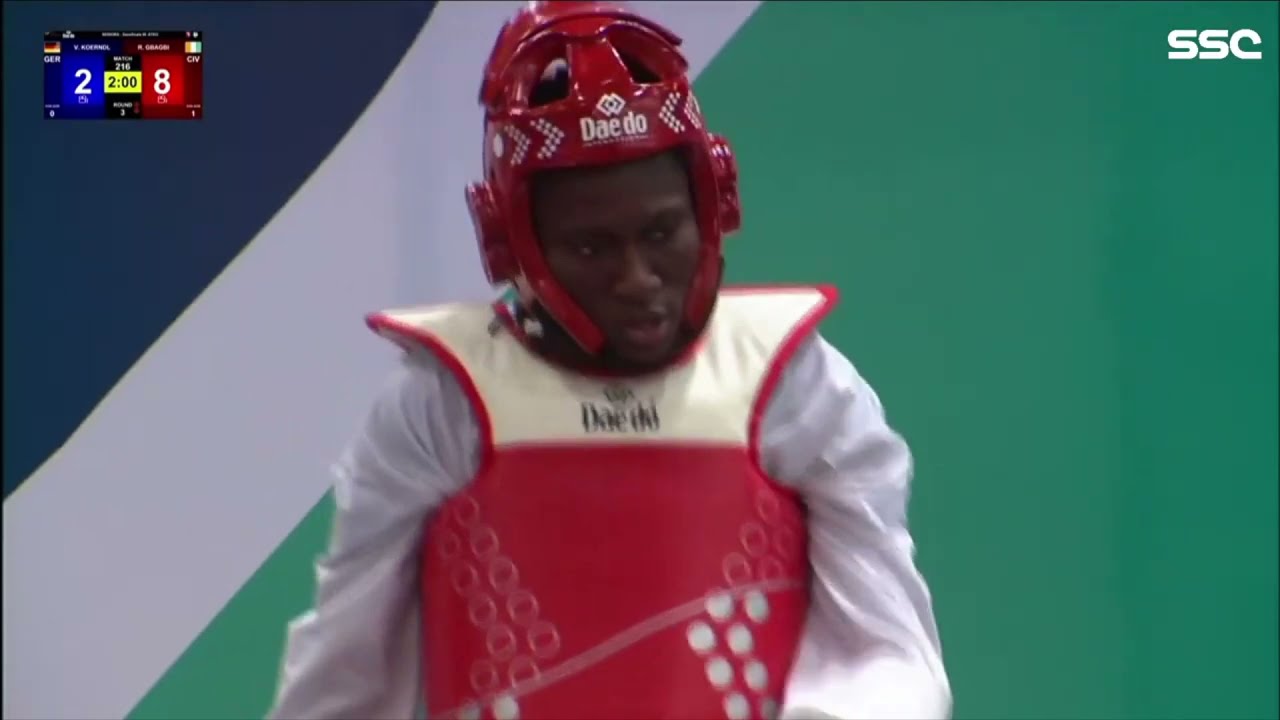 SF W-67kg KOERNDL Vanessa GER vs GBAGBI Ruth CIV background
