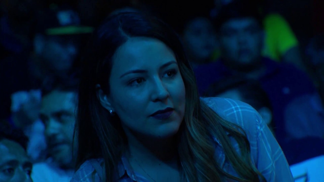 La caída de Vampiro en Monterrey - Lucha Libre AAA Worldwide 2018 background