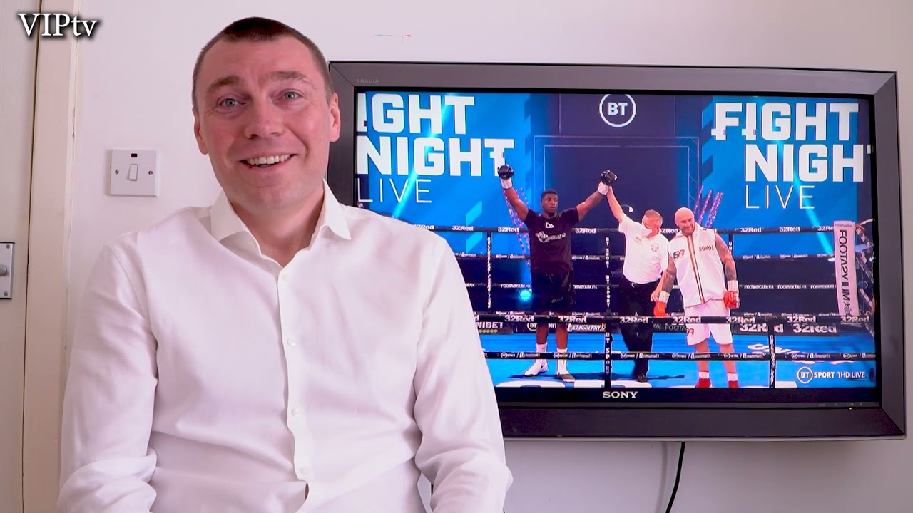 Kamil Sokolowski Manager say's no one thinks David Adeleye won that fight, the rematch must happen. background