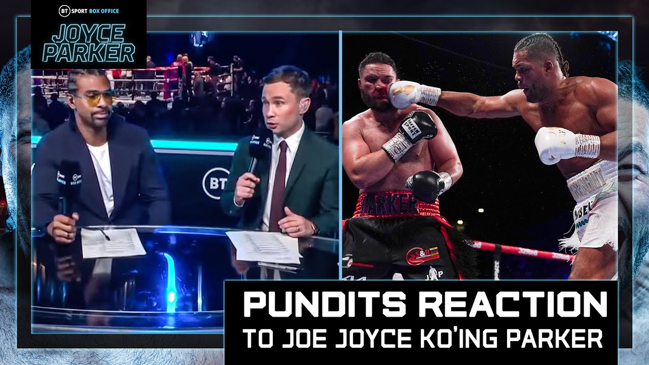 The BT Sport pundits weigh in on Joe Joyce big win against Joseph Parker! ЁЯСП
