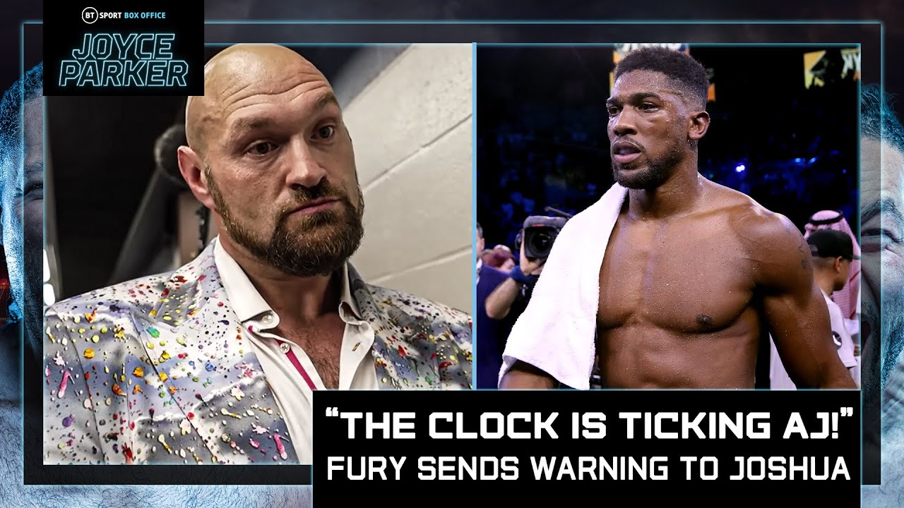 "The clock is ticking AJ!" Tyson Fury issues a final warning to Anthony Joshua