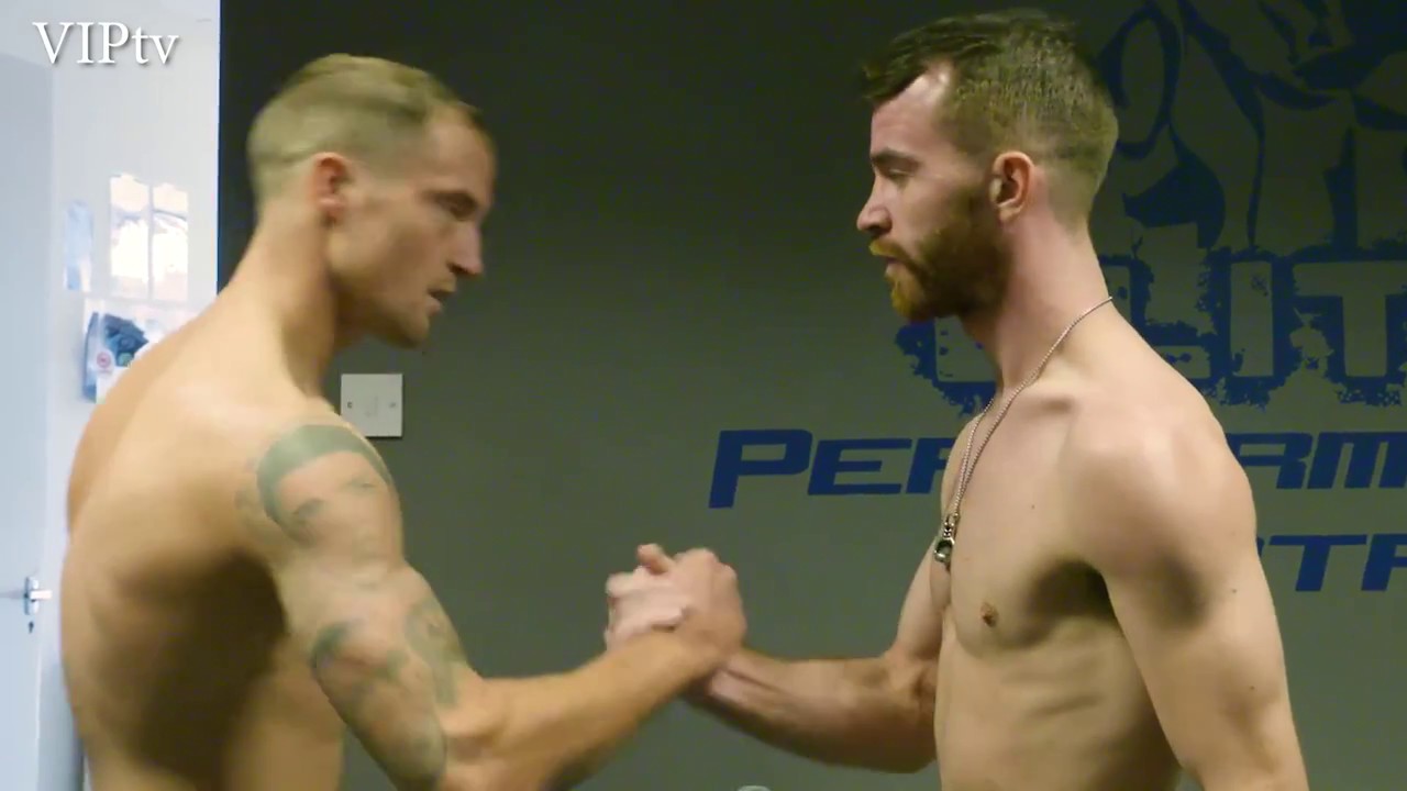 Weigh-in Luke Willis v Des Newton