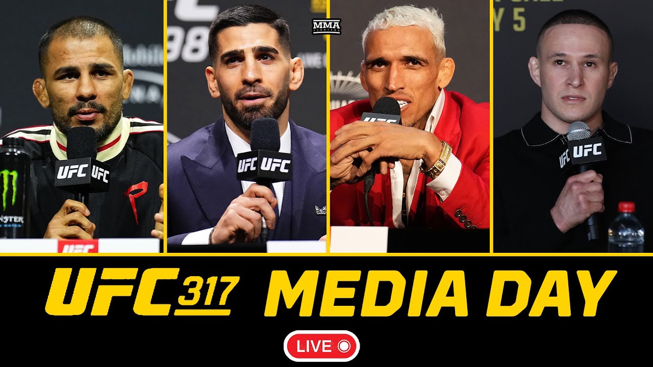UFC 317: Topuria vs. Oliveira Media Day LIVE Stream | MMA Fighting