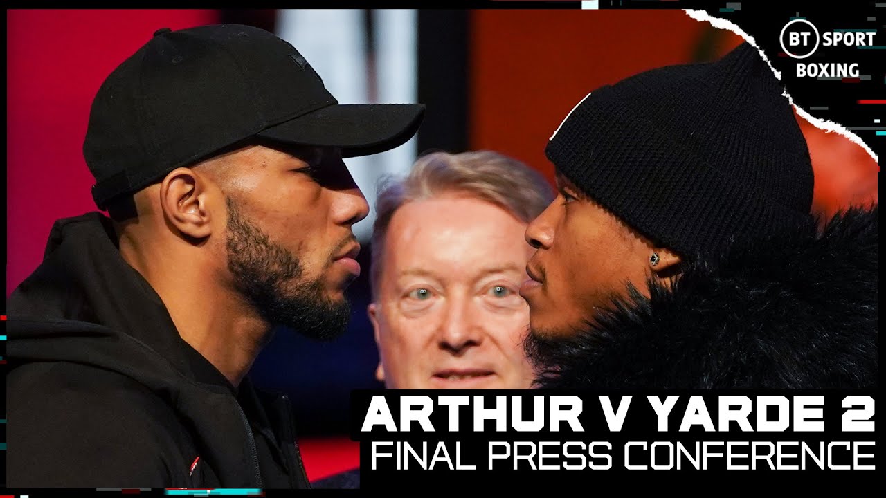 Lyndon Arthur v Anthony Yarde 2 Final Press Conference LIVE: Last Words Ahead Of The Rematch background