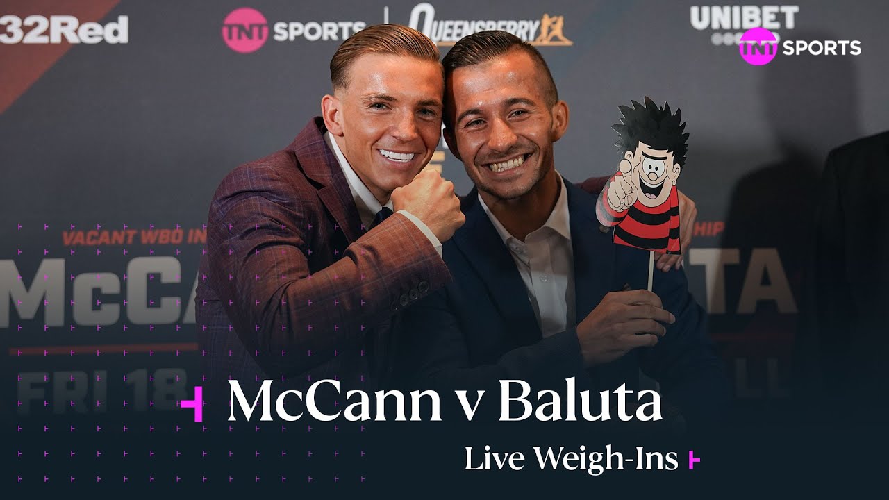 LIVE Dennis McCann v Ionut Baluta Weigh-Ins ⚖️ #McCannBaluta background