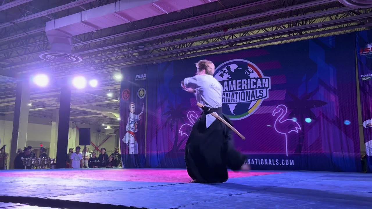 Dawson Holt Men's Traditional Weapons Overall Grand Championship - Pan American Internationals 2024