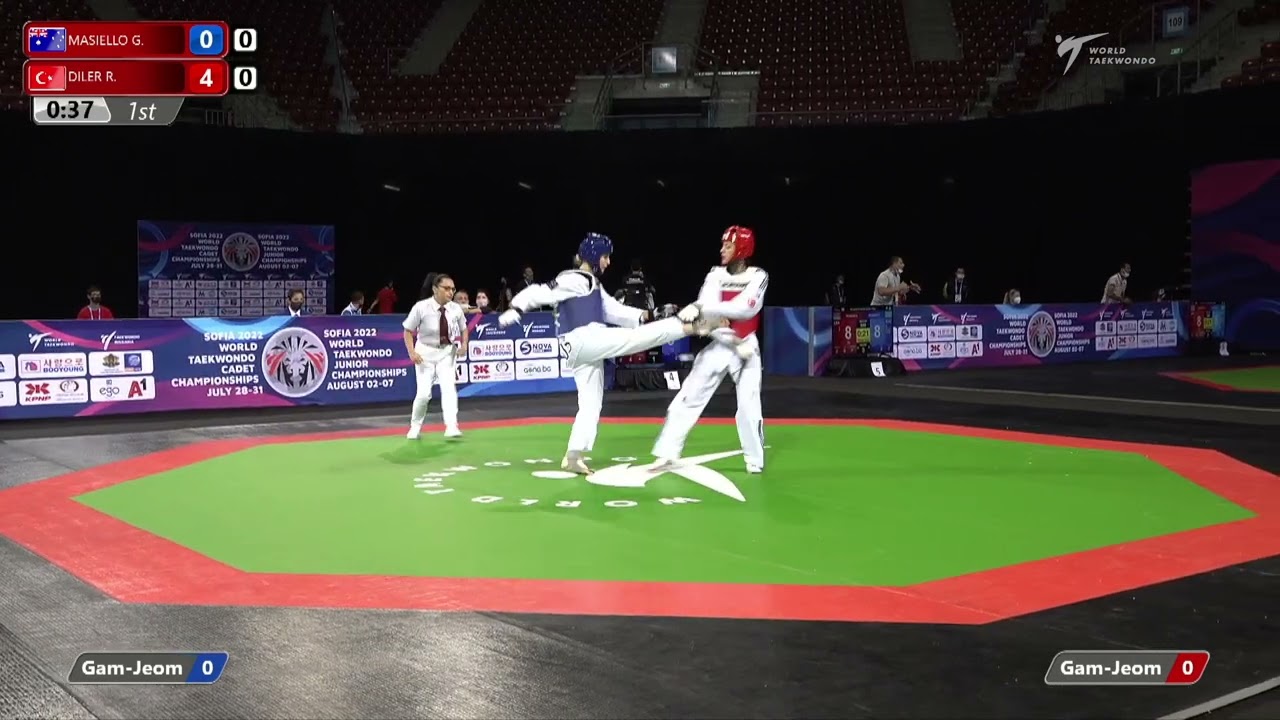 421 R16 Women 52kg AUS MASIELLO G TUR DILER R background