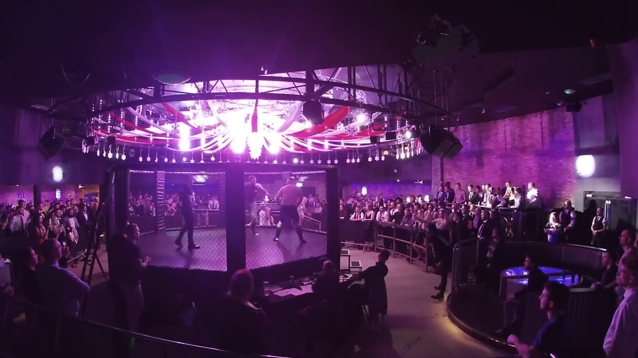 UMMA Fight 4 Seb Bate V George Robson background