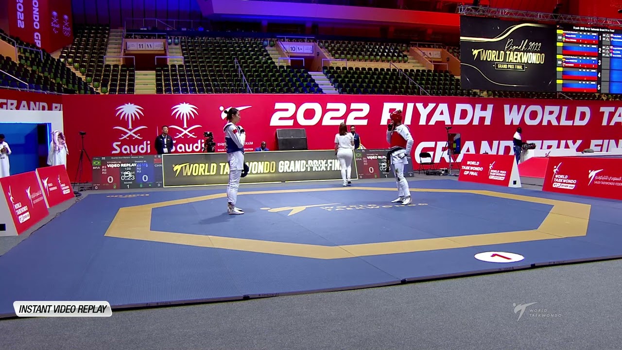 128 Quarter final Women 67kg CHN ZHANG M BRA TITONELI M