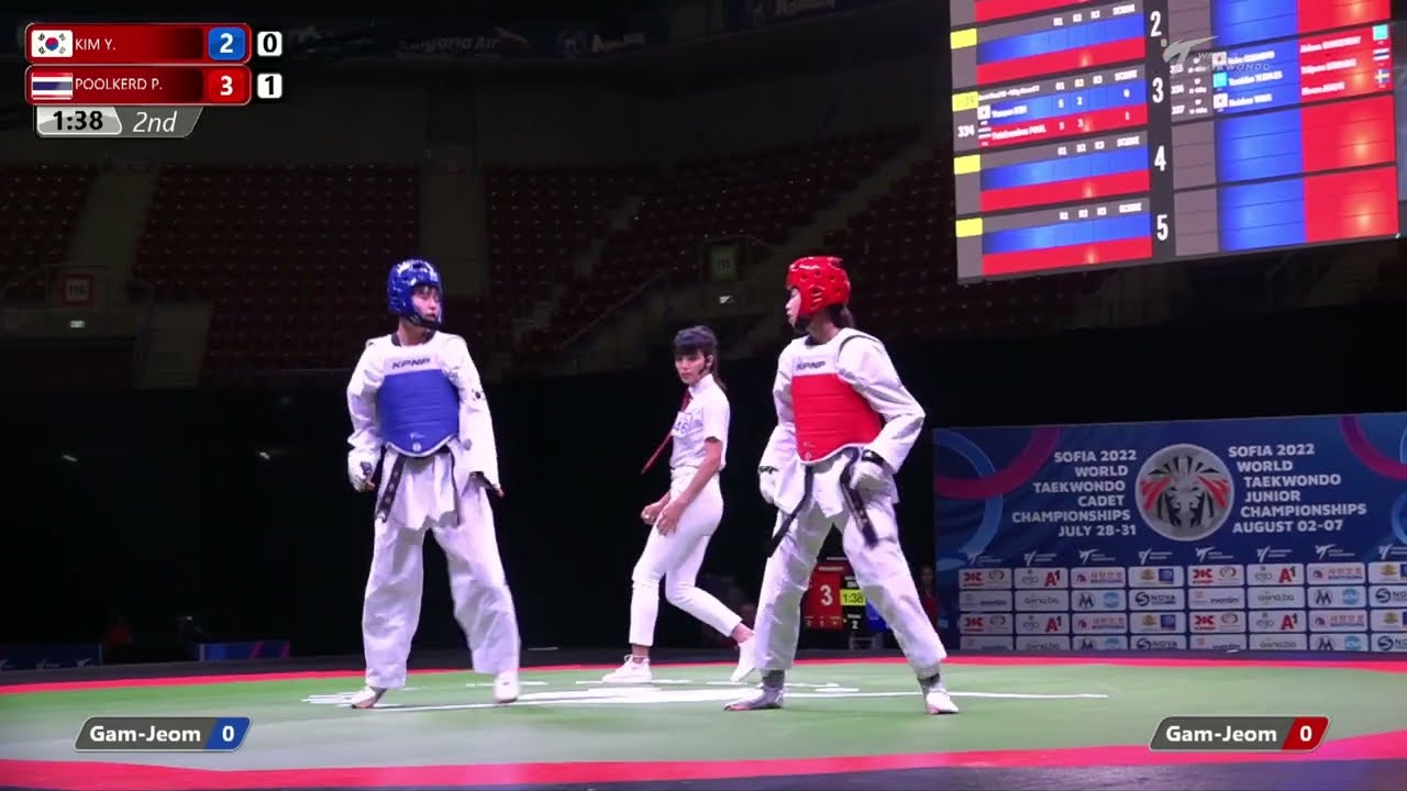 334 SF Women 46kg KOR KIM Y THA POOLKERD P background