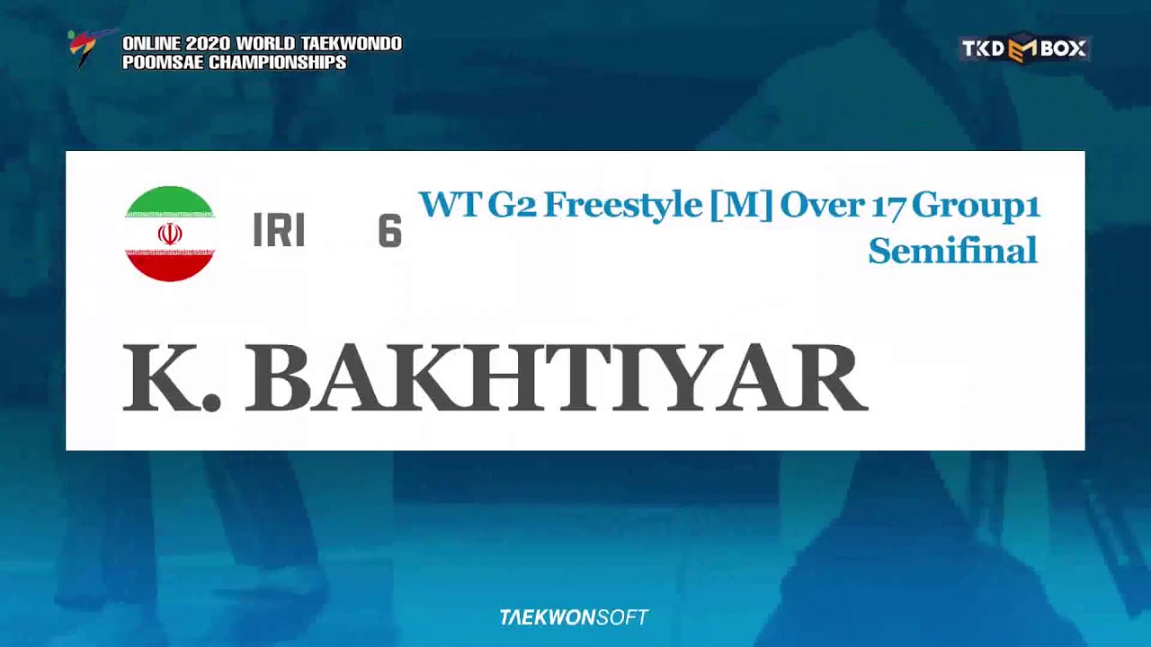 Freestyle M Over 17 Semifinal background