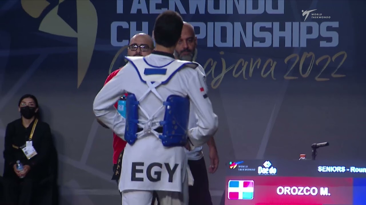 501 M-74kg R-64 EISSA Rami EGY ЁЯФ╡ vs ЁЯФ┤ OROZCO Maickol DOM I Guadalajara 2022 WT Championships