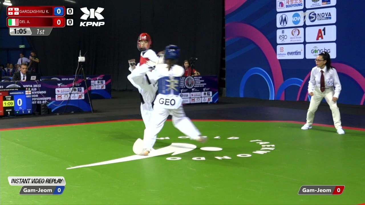 112 R32 Girls 41kg GEO GAROZASHVILI K ITA DEL A
