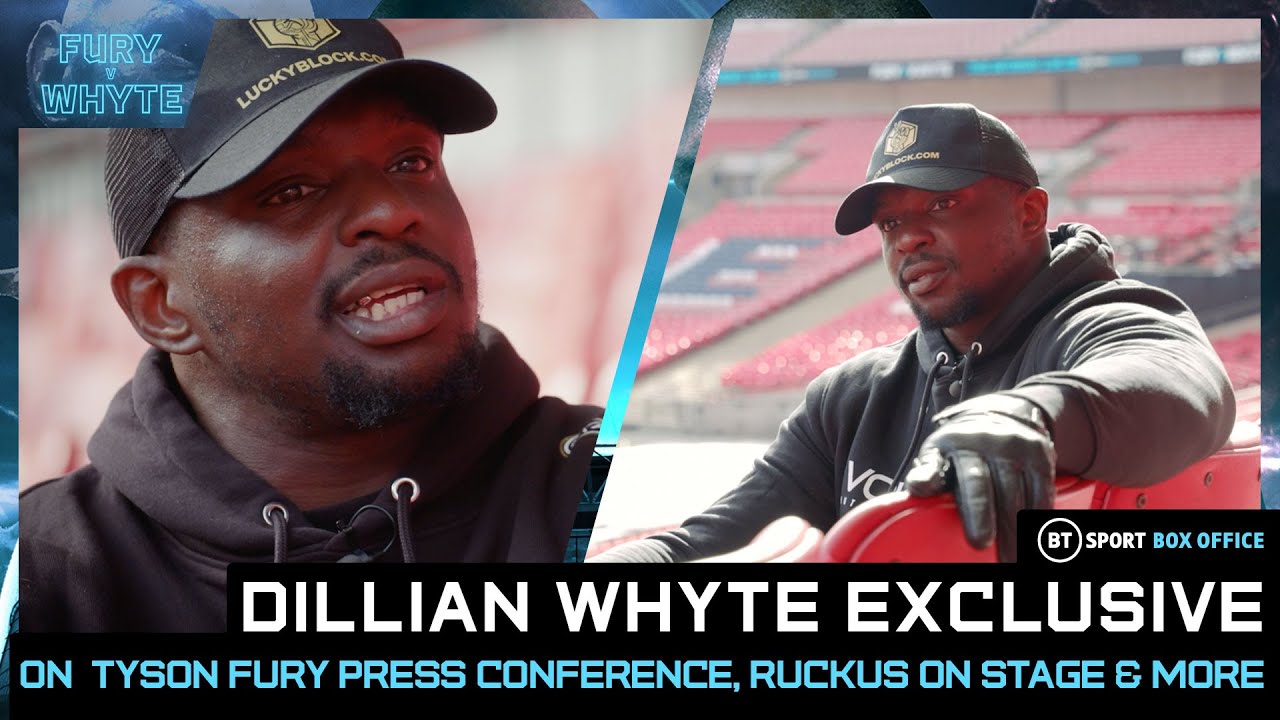 "If He Pushed Me, Iād Start Swinging!" š¤ Dillian Whyte on Tyson Fury Presser, Ruckus on Stage & More