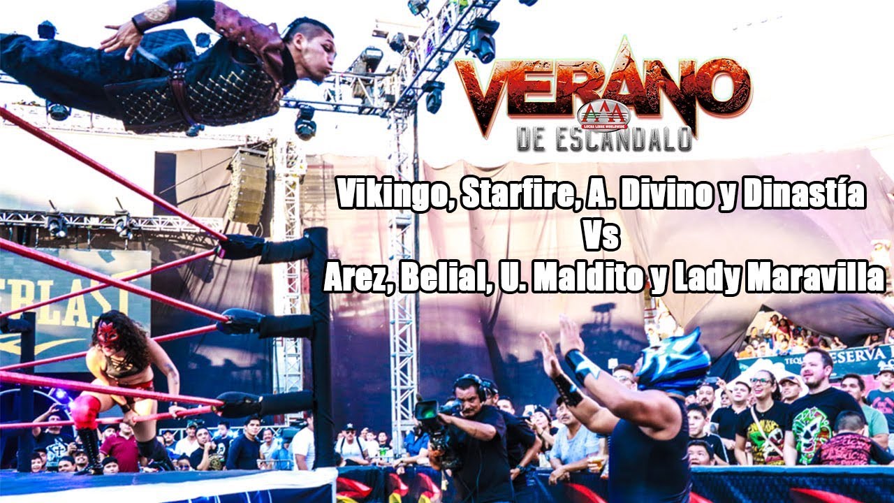 Vikingo, Starfire, A Divino y Dinastía Vs Arez, Belial, U Maldito y Maravilla | Verano de Escánd background