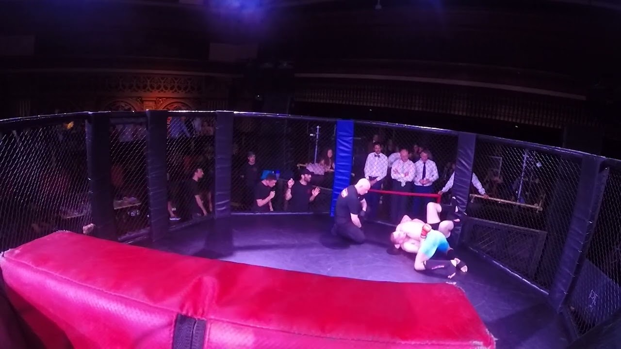 Ultra MMA LONDON Joeseph Forsyth VS Sedric Mazodila background