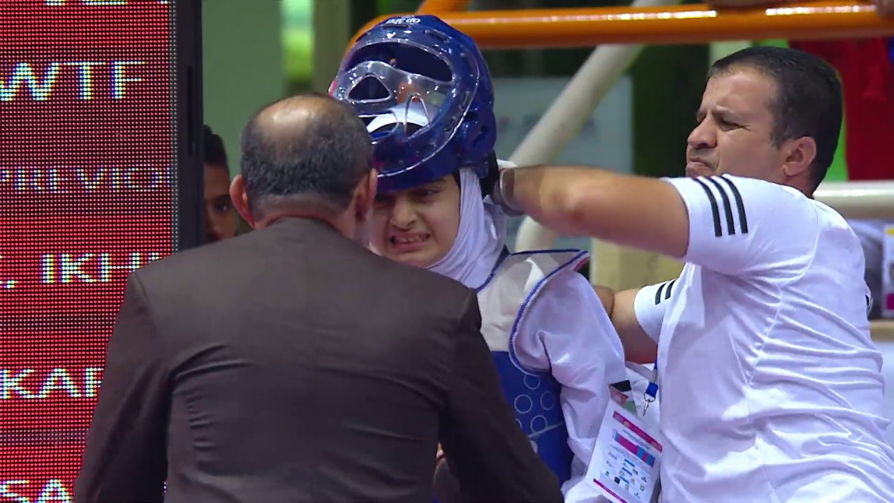 2017 World Cadet W 51kg Semi final A JUMANA JOR VS K DILARA TUR