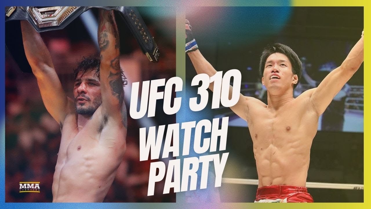 🔴 UFC 310: Pantoja vs. Asakura LIVE STREAM | Main Card Watch Party & Results | MMA Fighting backdrop