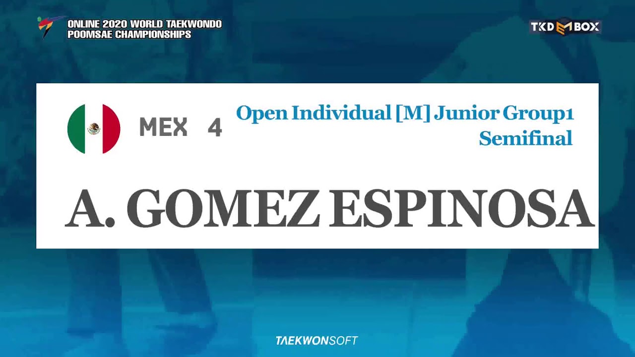 Individual M Junior Group1 semifinal