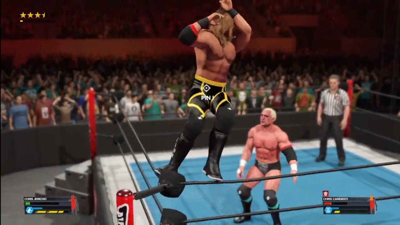 Chris Jerchio vs Chris Candido. Pro Wrestling Japan WWE 2K23