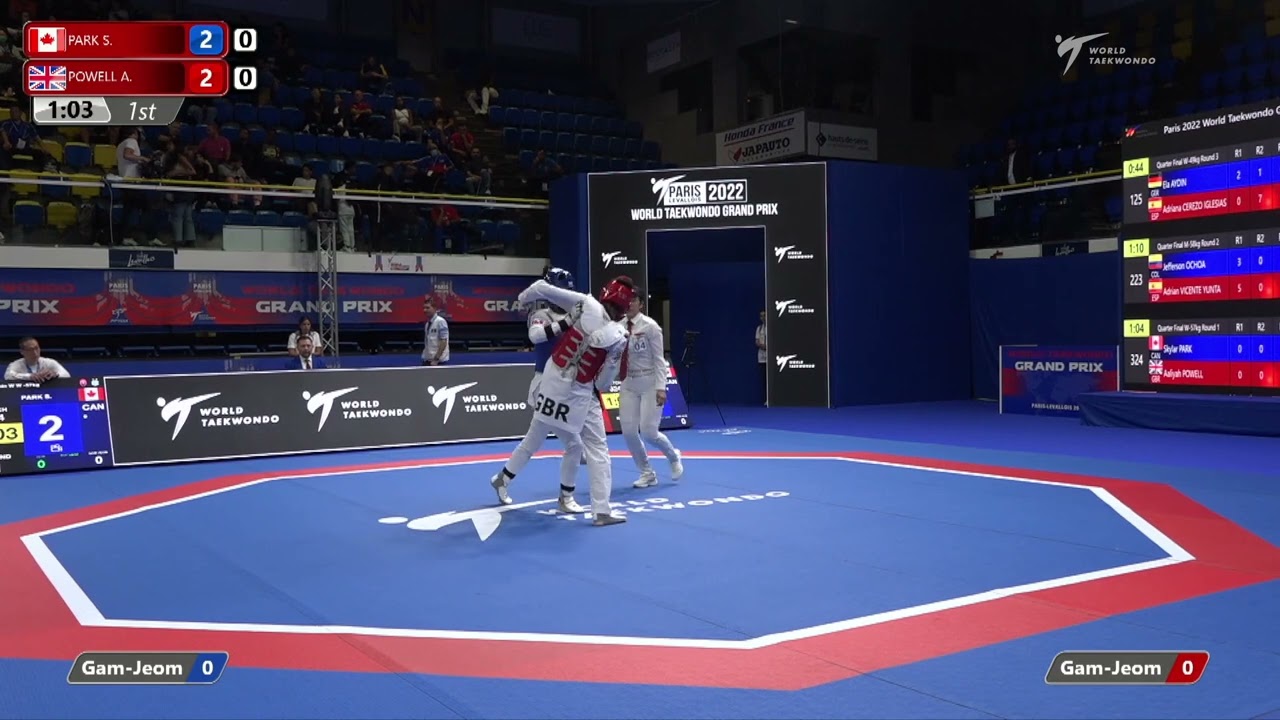 324 Quarter final W 57kg CAN PARK S GBR POWELL A